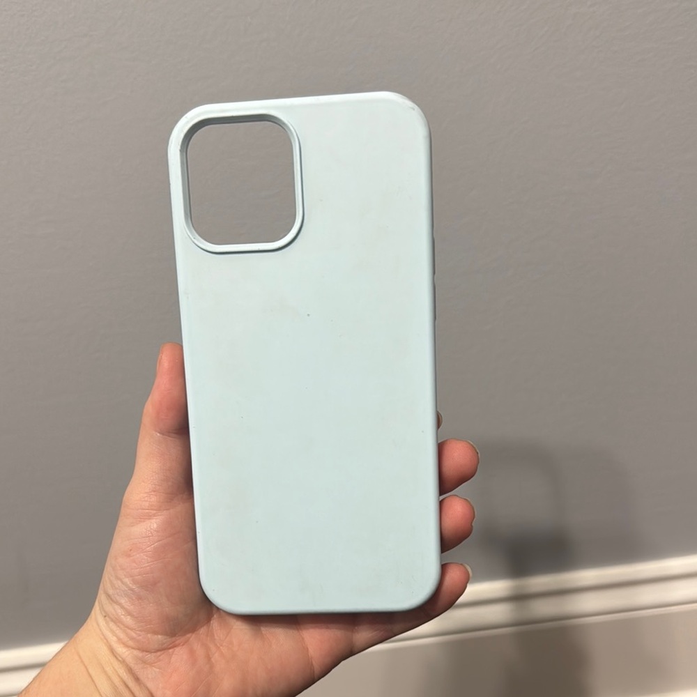Light Blue iPhone 13 pro max Case